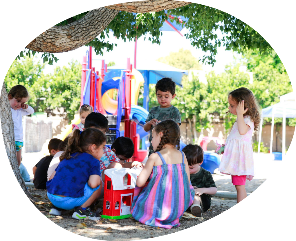 kids at picnic