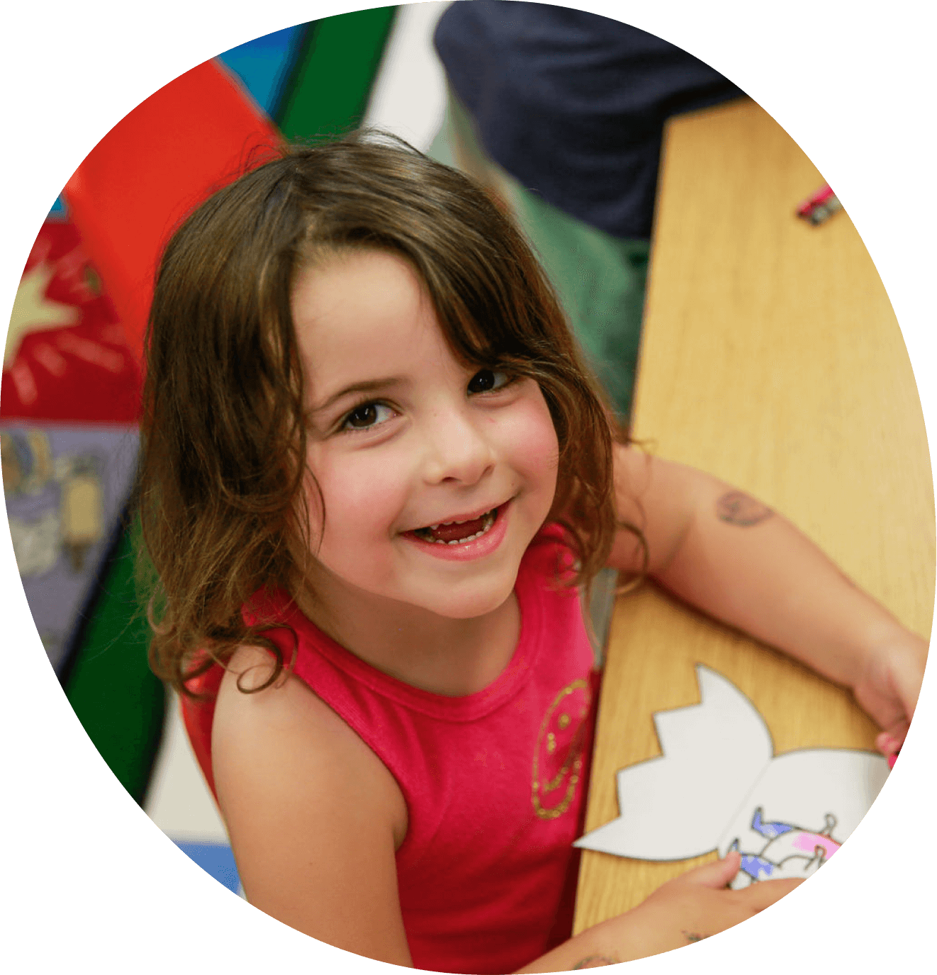 kid smiling